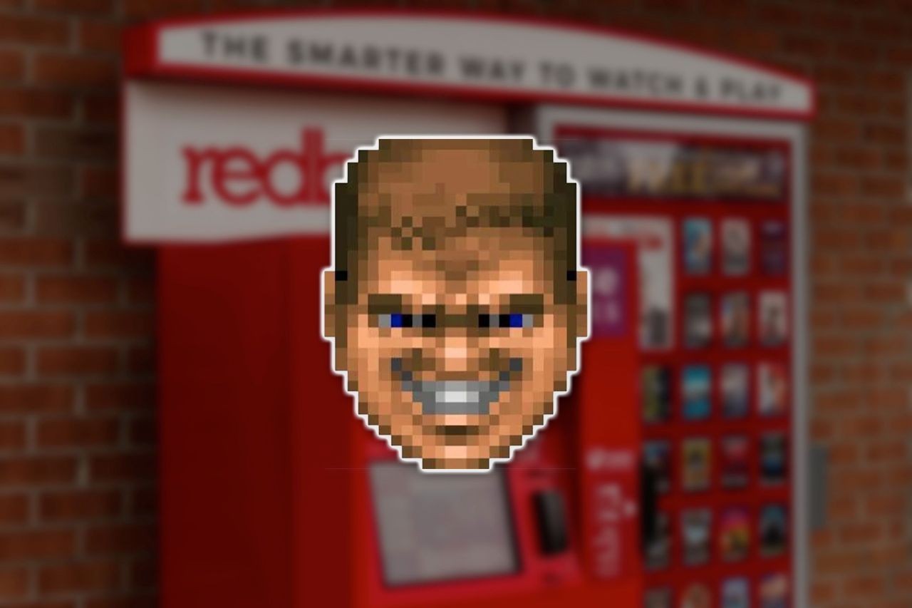 The Redbox Kiosk Can Run Doom