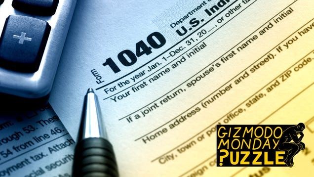 Gizmodo Monday Puzzle: Tax Evasion for Kids