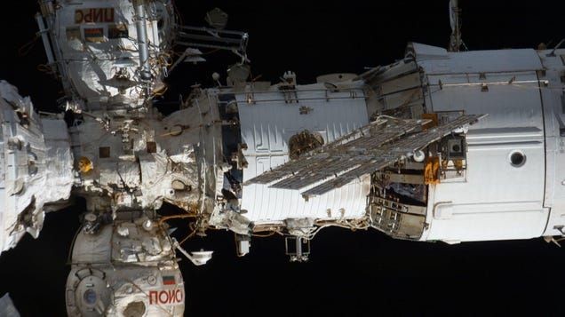 The Air Leak on ISS Russian Module Is Getting Worse