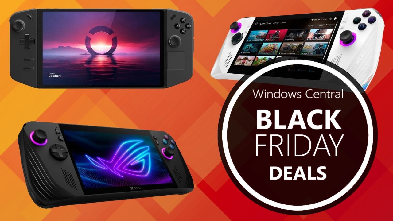 The ROG Ally saves my work trips, so I found all the best early Black Friday deals on gaming handhelds, accessories, and more