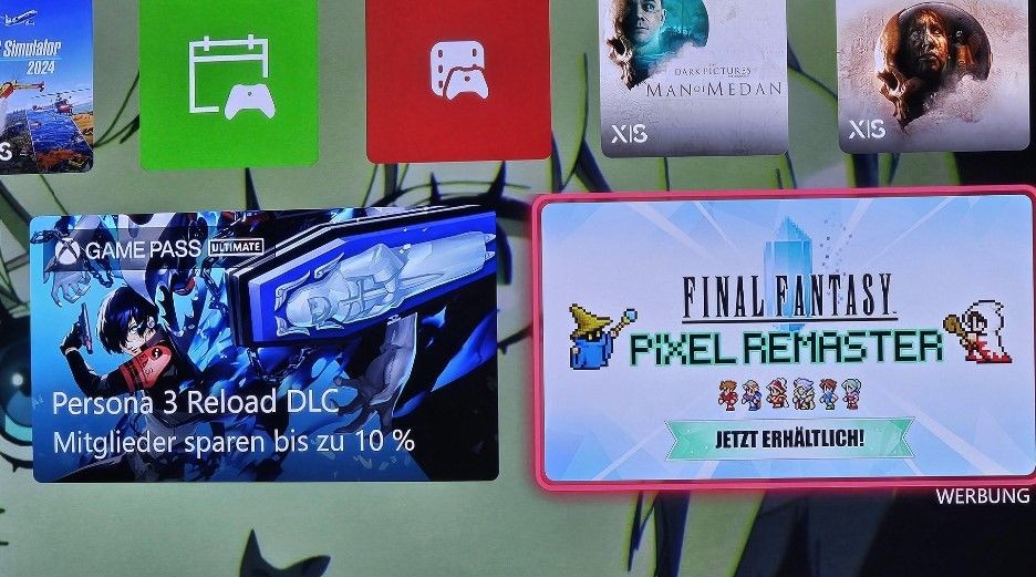 'Final Fantasy Pixel Remaster' leaks early on the Xbox dash ahead of Microsoft's Tokyo Game Show presentation