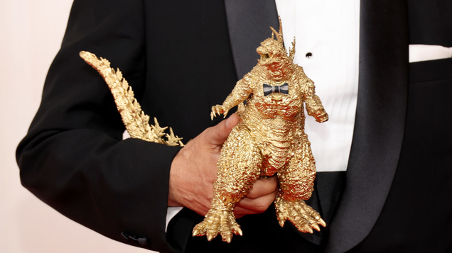 The Oscars Belonged to Minus One's Tiny, Golden Godzilla