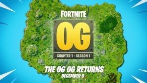 Fortnite OG Returns for Good in December, With Original Maps, Loot and More