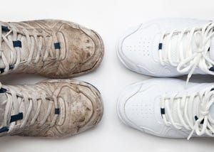 How to Clean White Shoes So They Look Brand New