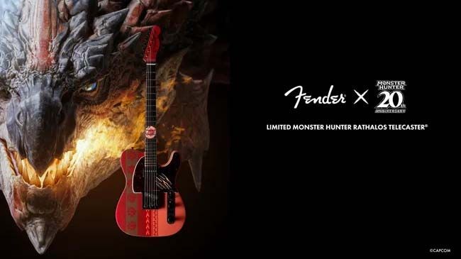 Is your Monster Hunter Wilds hype worth 2,000 dollars? This insane Rathalos-themed guitar wantstotestyou.