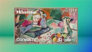 New Low Prime Day Price on a 55-Inch Hisense Canvas TV That Doubles as Artwork