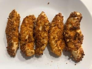 These Pork-Dusted Keto Air Fryer Chicken Fingers Will Melt Your Face