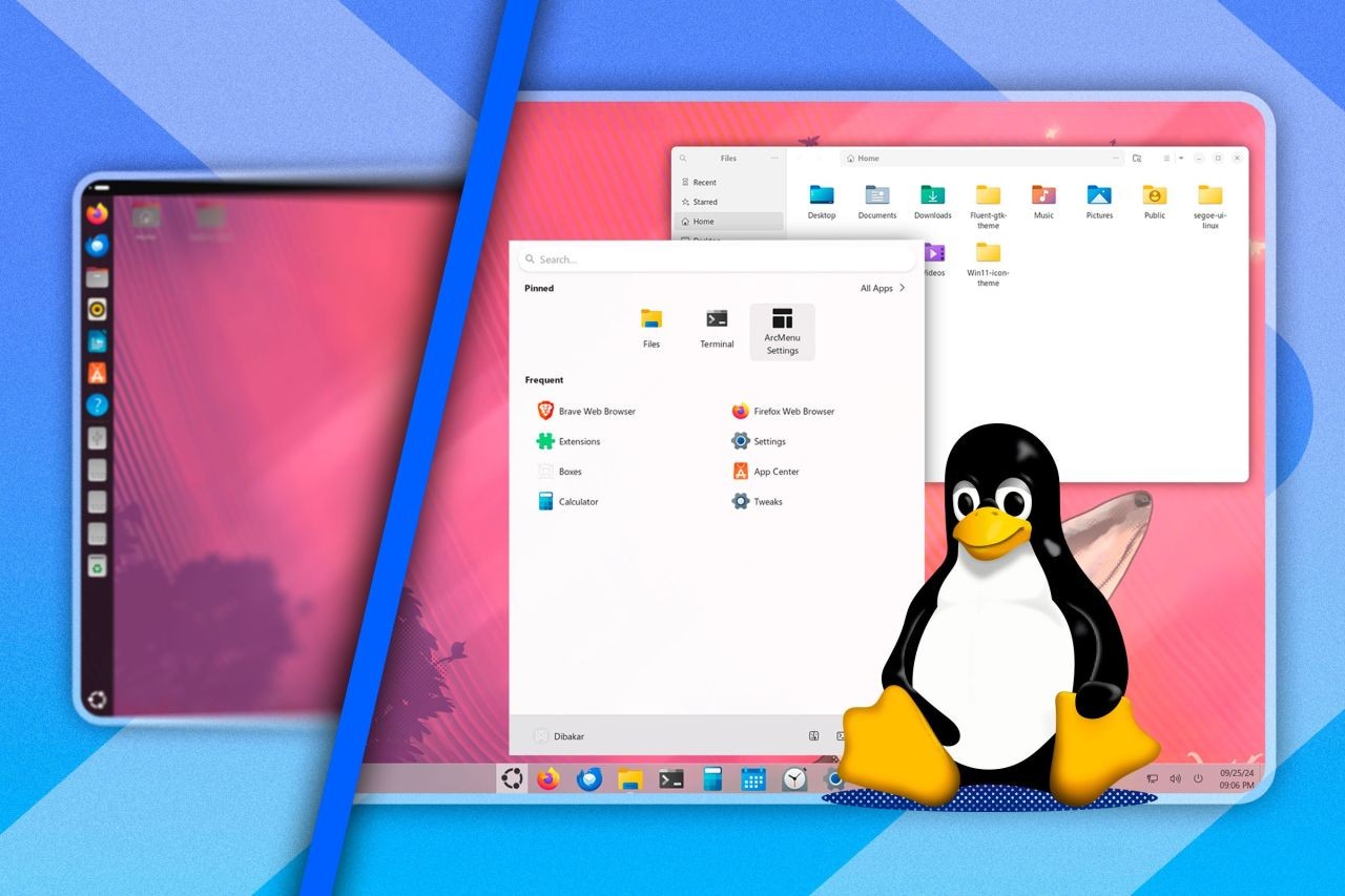 How to Make Ubuntu Look Like Windows 11