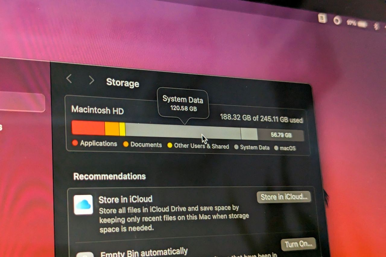 Why Is "System Data" Taking Up So Much Space on Your Mac?